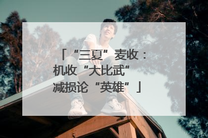 “三夏”麦收：机收“大比武” 减损论“英雄”