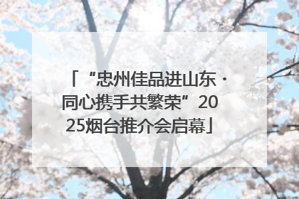 “忠州佳品进山东・同心携手共繁荣”2025烟台推介会启幕