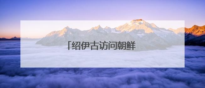 绍伊古访问朝鲜 将与金正恩会面