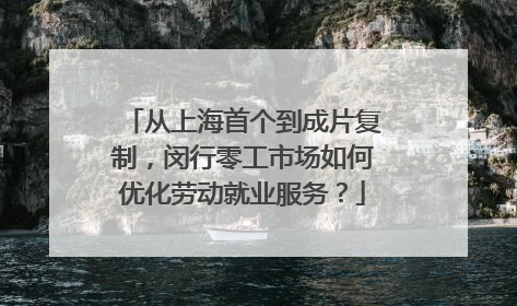 从上海首个到成片复制，闵行零工市场如何优化劳动就业服务？