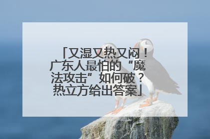 又湿又热又闷！广东人最怕的“魔法攻击”如何破？热立方给出答案
