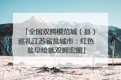 全国双拥模范城（县）巡礼江苏省盐城市：红色盐阜绘就双拥宏图