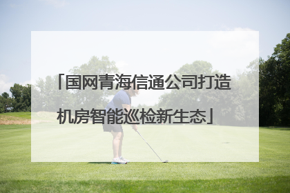 国网青海信通公司打造机房智能巡检新生态