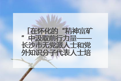 在怀化的“精神富矿”中汲取前行力量——长沙市无党派人士和党外知识分子代表人士培训班在怀化圆满举办