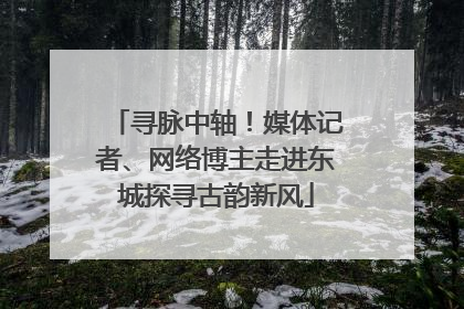寻脉中轴！媒体记者、网络博主走进东城探寻古韵新风