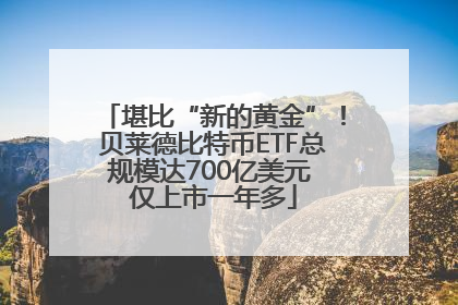 堪比“新的黄金”！贝莱德比特币ETF总规模达700亿美元 仅上市一年多