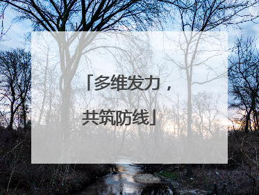 多维发力，共筑防线