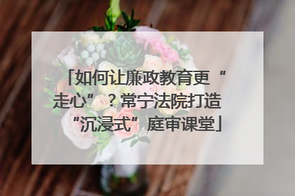 如何让廉政教育更“走心”？常宁法院打造“沉浸式”庭审课堂