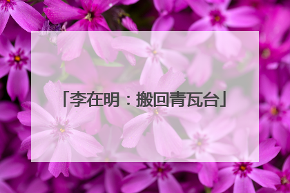 李在明：搬回青瓦台