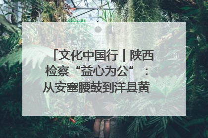文化中国行｜陕西检察“益心为公”：从安塞腰鼓到洋县黄酒的非遗守护