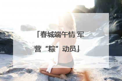春城端午情 军营“粽”动员