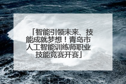 智能引领未来、技能成就梦想！青岛市人工智能训练师职业技能竞赛开赛