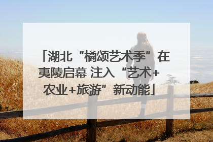 湖北“橘颂艺术季”在夷陵启幕 注入“艺术+农业+旅游”新动能