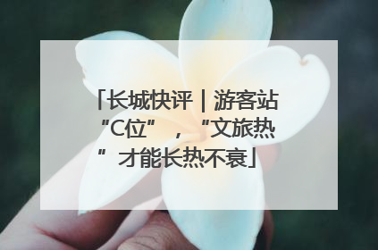 长城快评｜游客站“C位”，“文旅热”才能长热不衰