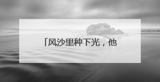 风沙里种下光，他们用代码驯服电流