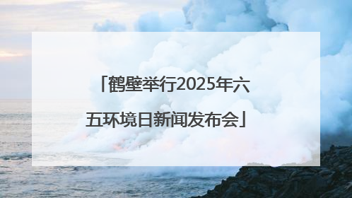 鹤壁举行2025年六五环境日新闻发布会