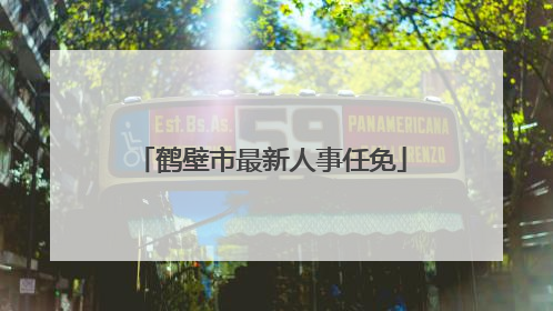 鹤壁市最新人事任免