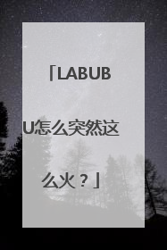 LABUBU怎么突然这么火？
